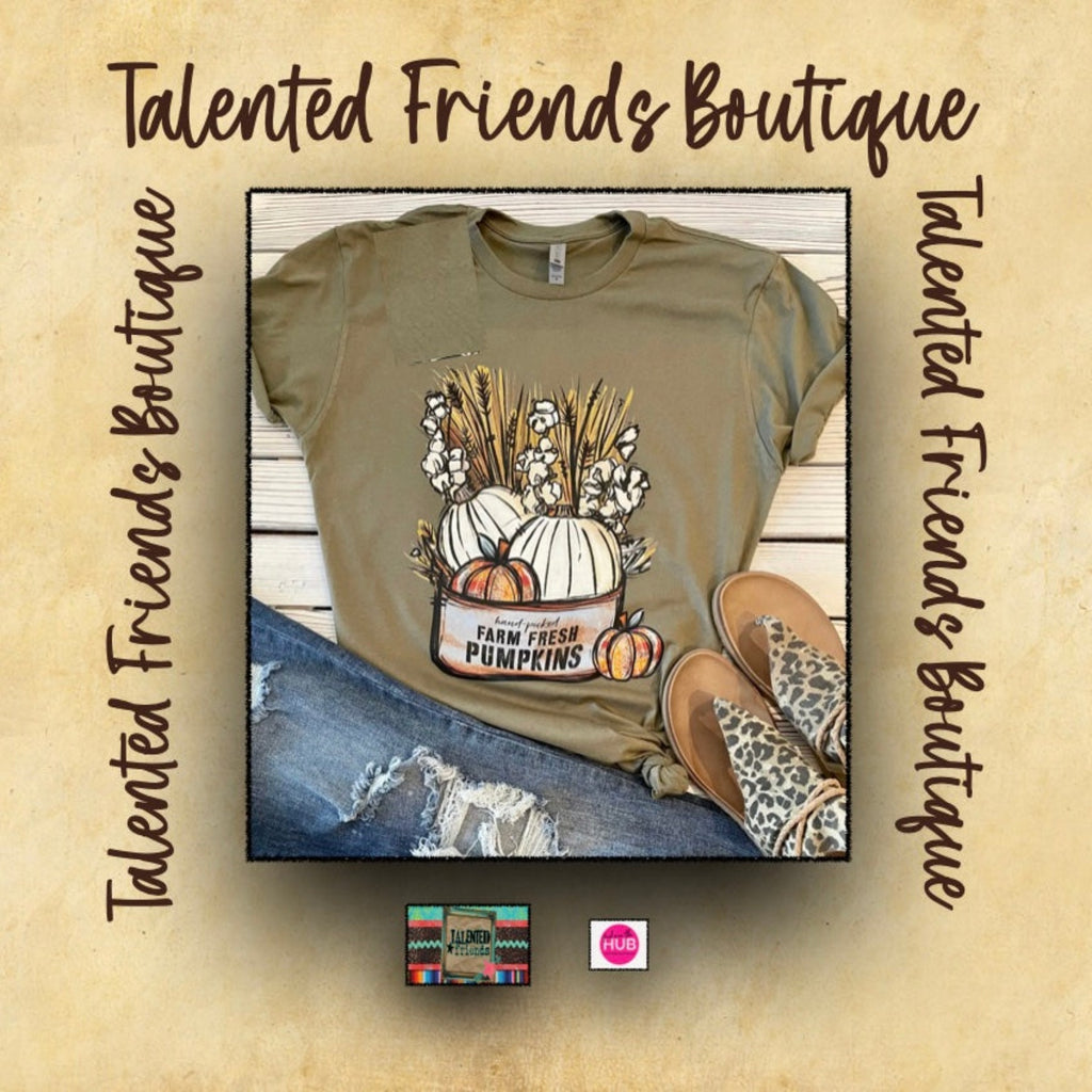 Farm Fresh Pumpkin T-shirt