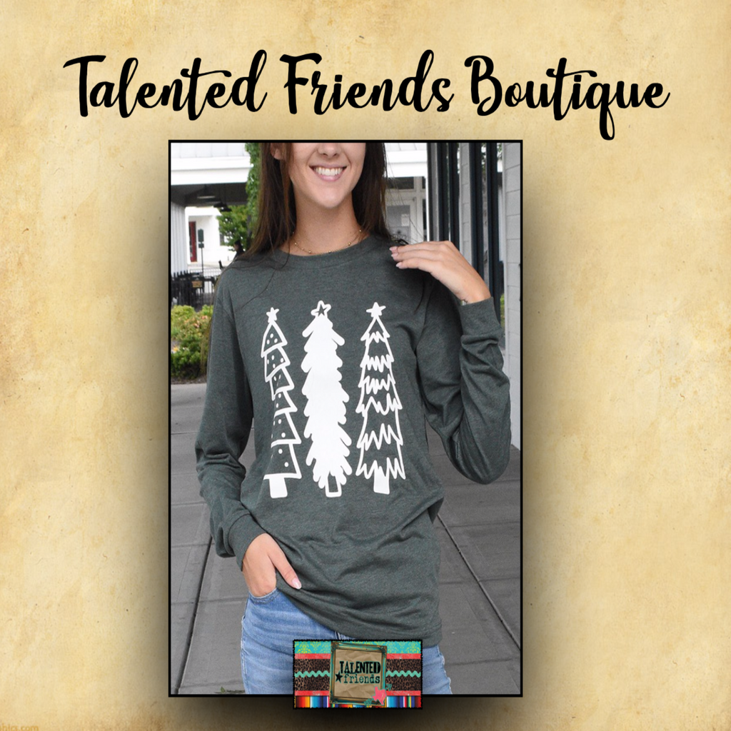 Tall Christmas Trees T-shirt