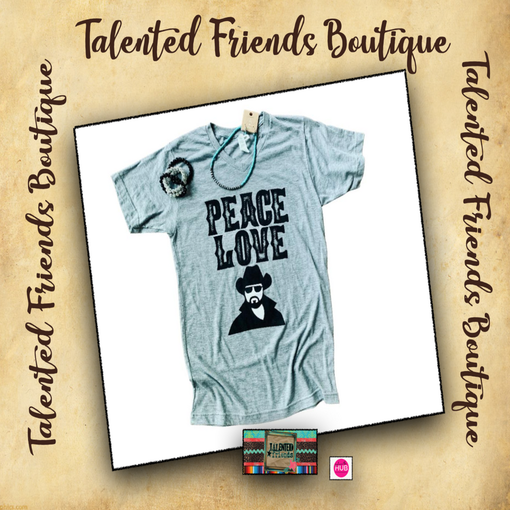 Peace, Love, Rip T-shirt
