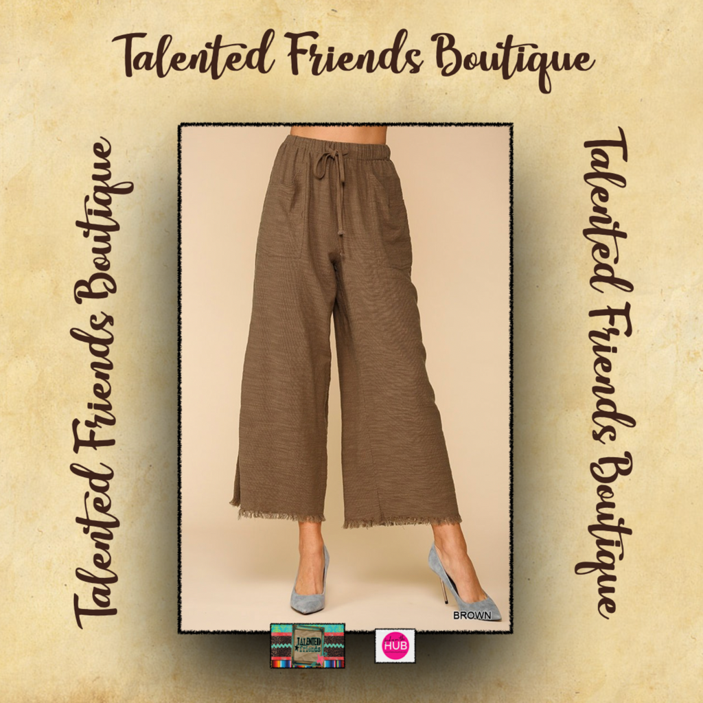 Miss Tight Schedule Pants - Brown