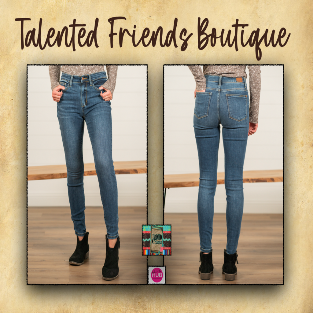 JB Non Distressed Jeans Mid Rise