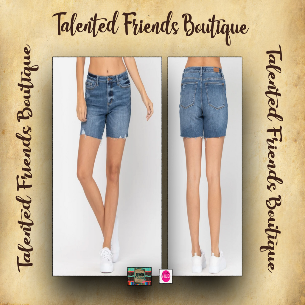 JB Hi-Rise Mid Thigh Shorts