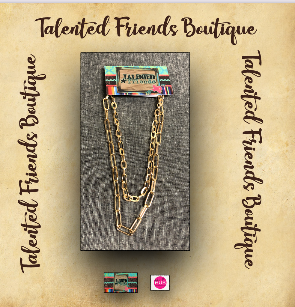 The Nyla Layered Chain Necklace