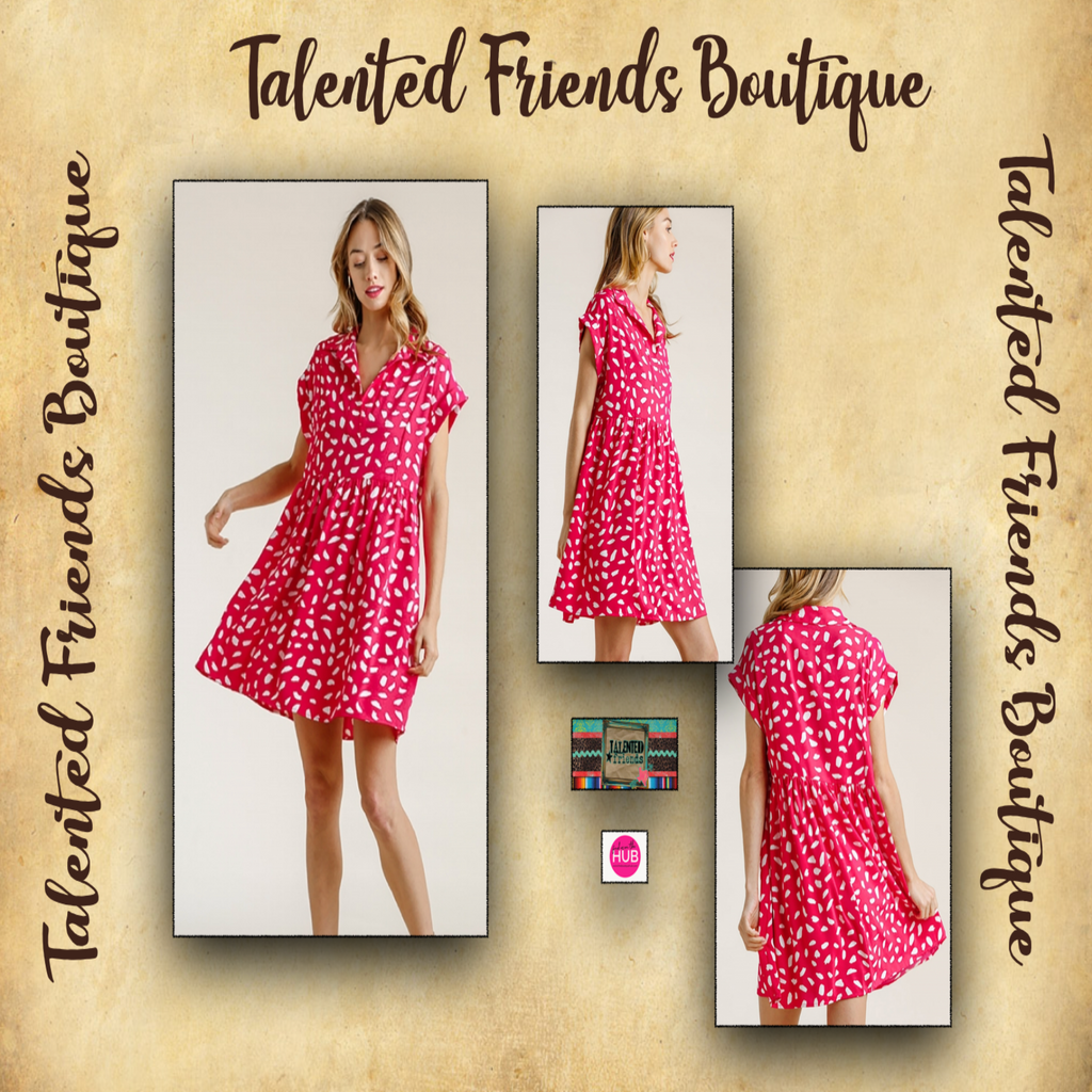 Miss Feeling Compelled Dress - Pink