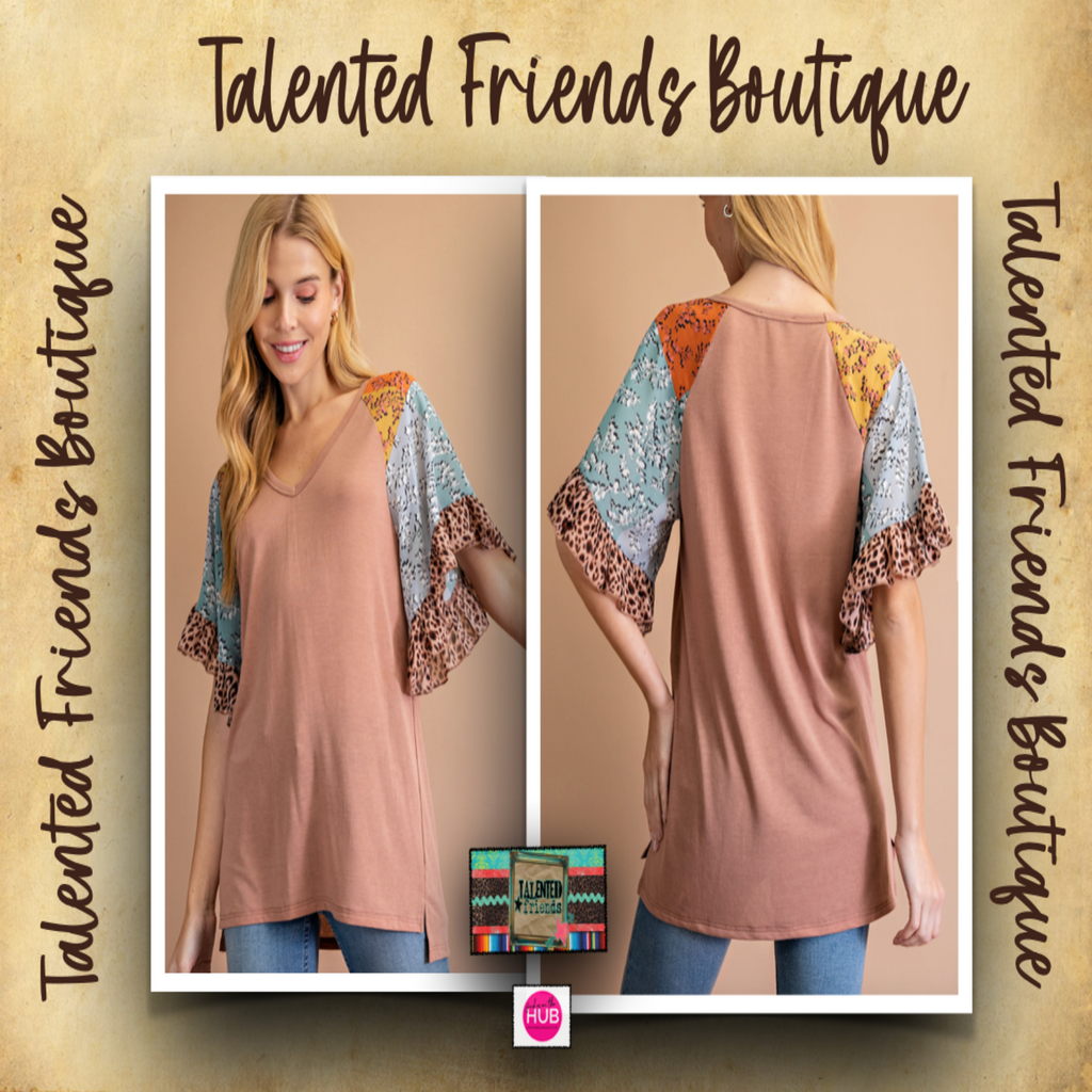 Miss Make A Way Top -Blush