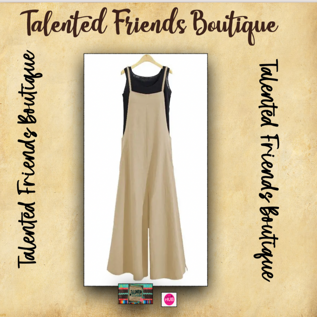 Miss Have A Little Fun Jumpsuit - Khaki