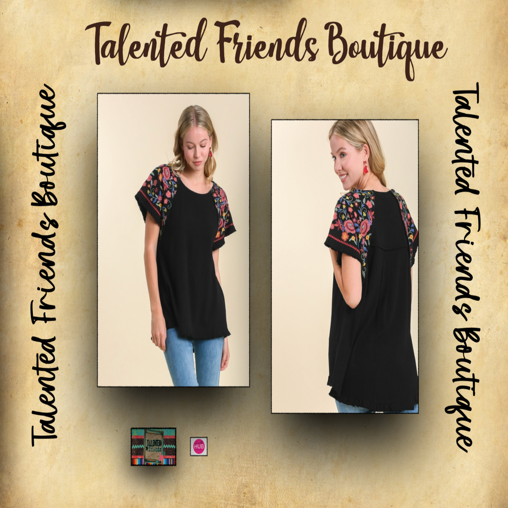 Miss Plan On It Top - Black