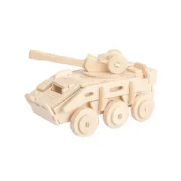 3-D Wooden Puzzles