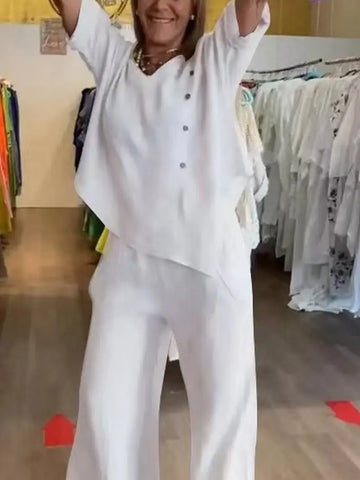 Miss Maisie Top - White