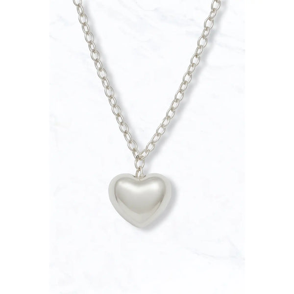Puffy Heart Necklace