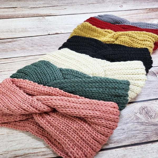 Winter Knit Head Bands