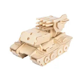3-D Wooden Puzzles