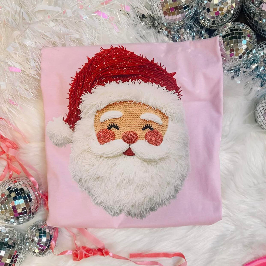 Faux Yarn Santa T-shirt