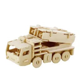3-D Wooden Puzzles