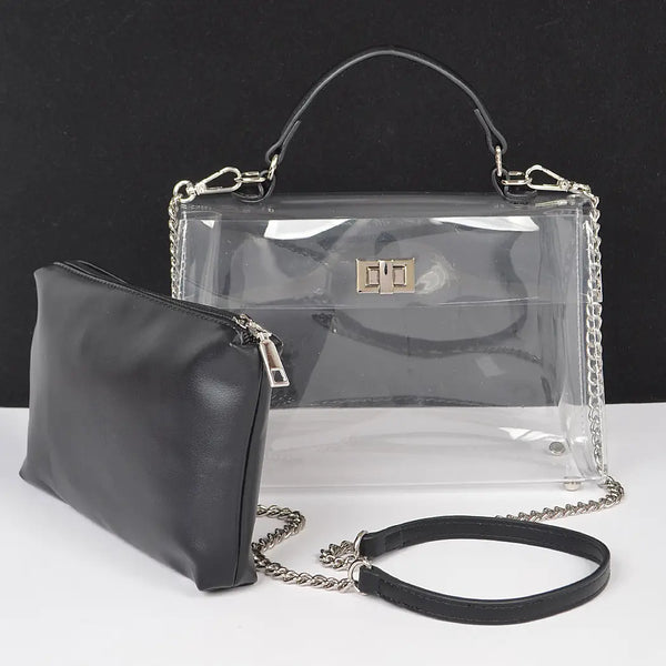 Elevate Your Style Clear Crossbody Bags