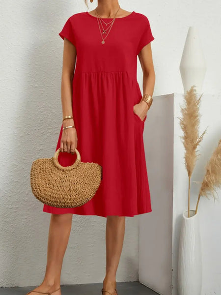 Miss Josie Dress - Red