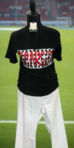 Bearcat Metallic Puff Star Tee