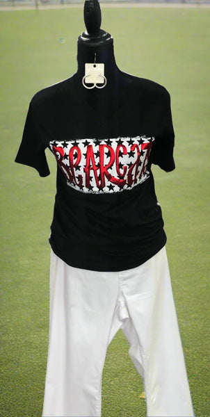 Bearcat Metallic Puff Star Tee