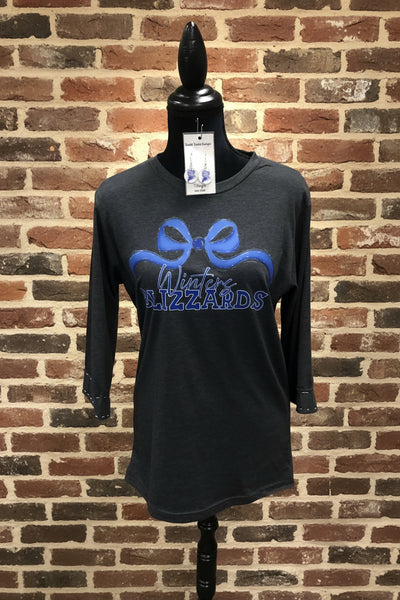 Winters Blizzards Bow T-shirt