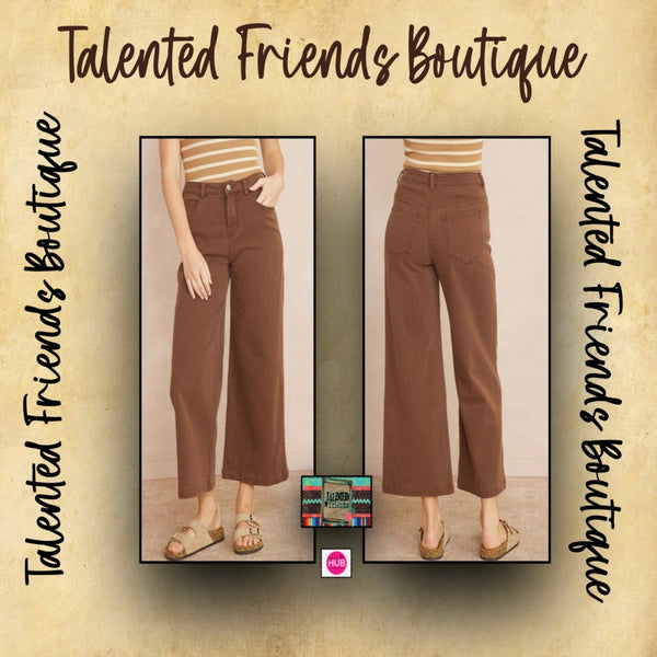 Miss Feeling Special Vintage Wash Crop High Rise Jeans