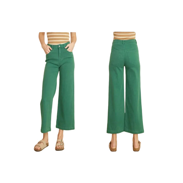 Miss Feeling Special Vintage Wash Crop High Rise Jeans