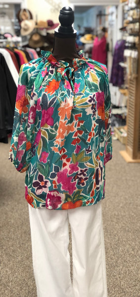 Miss A True Beauty Floral Blouse