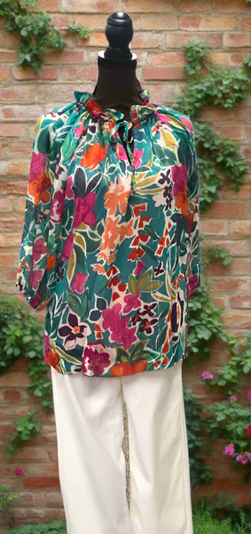 Miss A True Beauty Floral Blouse