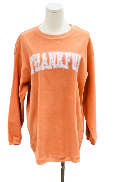 Fall -  Miss Thankful Corded Top
