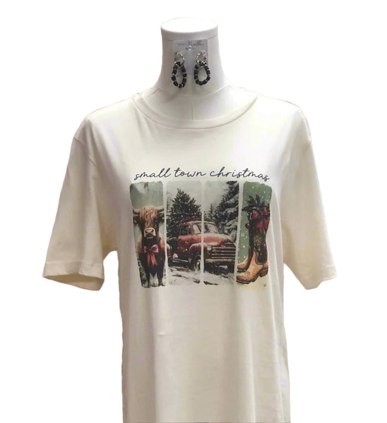Christmas -  Small Town Christmas T-shirt
