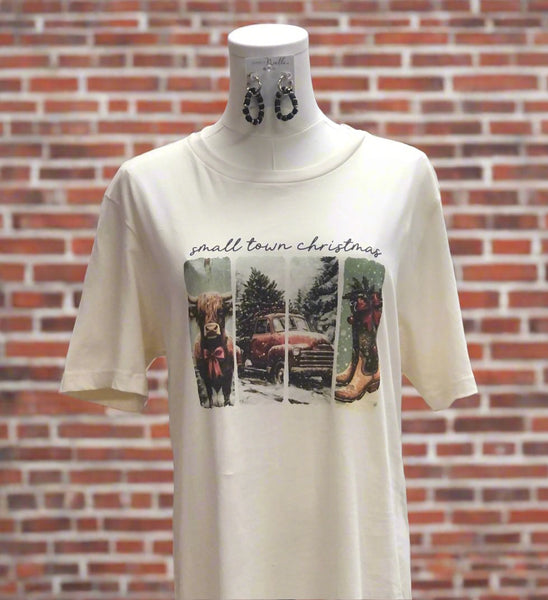 Christmas -  Small Town Christmas T-shirt