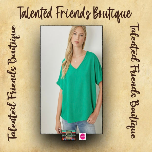 Miss Make Your Life Easy Top -  Royal Blue, Bright Pink, Black, Off White, Rust, Hunter Green, Tomato, Mint Sprig Green, Neon Lime, and Orange