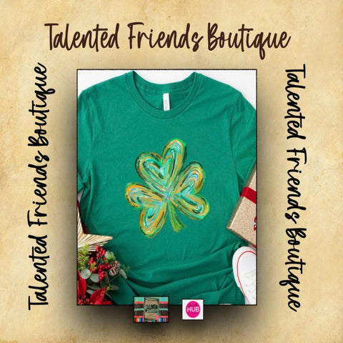 St Patrick's Day - Lucky Clover T-shirt