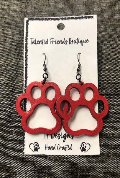 Red & Black Spirit Earrings