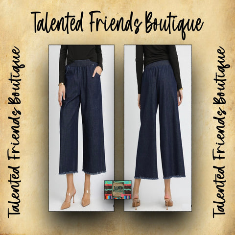 Miss Tight Schedule Pants - Dark Denim