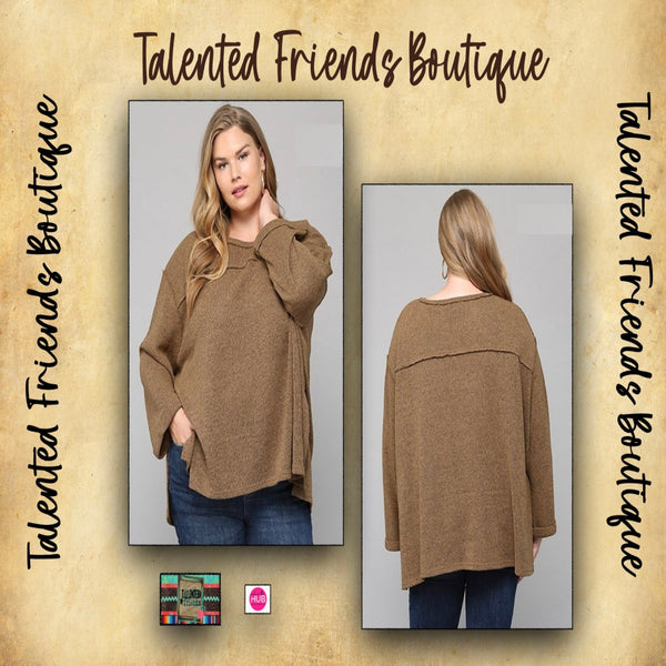 Miss Perfectly You Oversized Sweater - 5 Available Colors