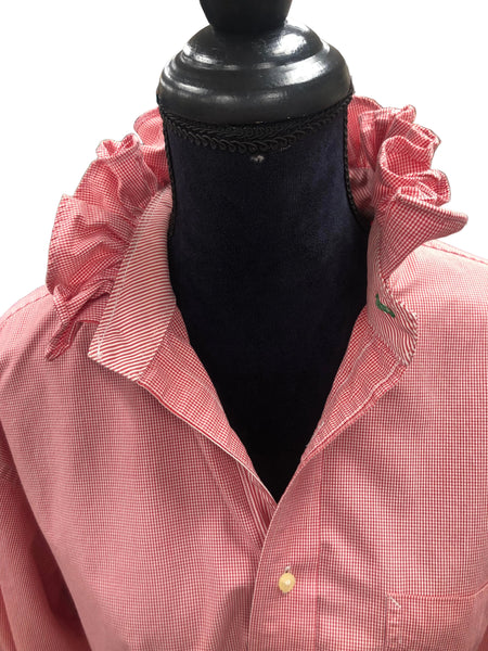 TF Refashioned Ruffle Collar Shirts