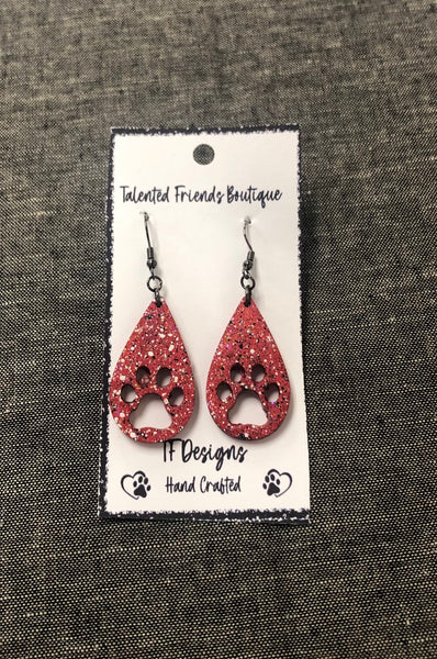 Red & Black Spirit Earrings