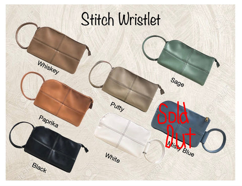 Stitch Wristlet