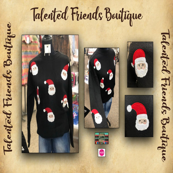 Miss Santa's Coming To Town Sweater