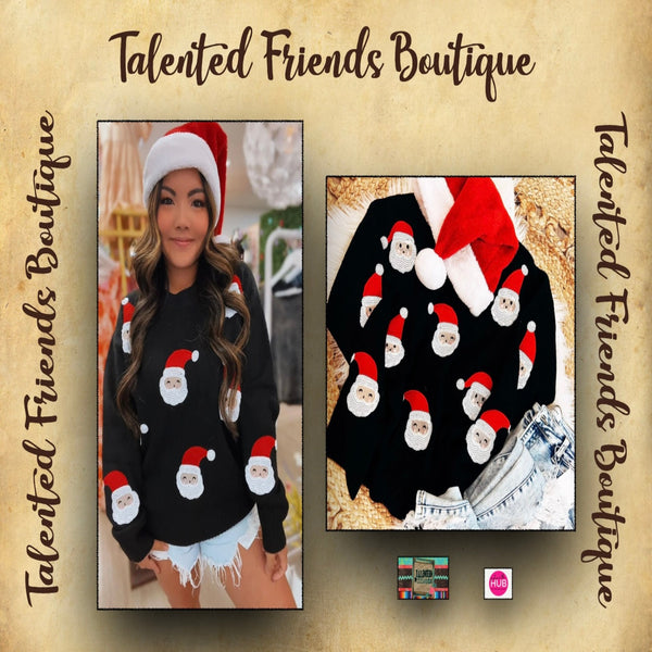 Miss Santa's Coming To Town Sweater