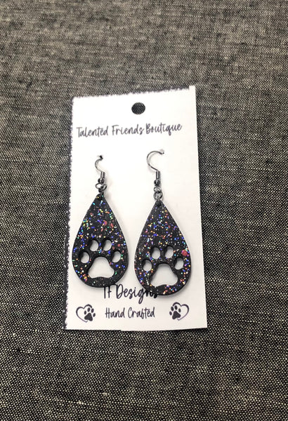Red & Black Spirit Earrings