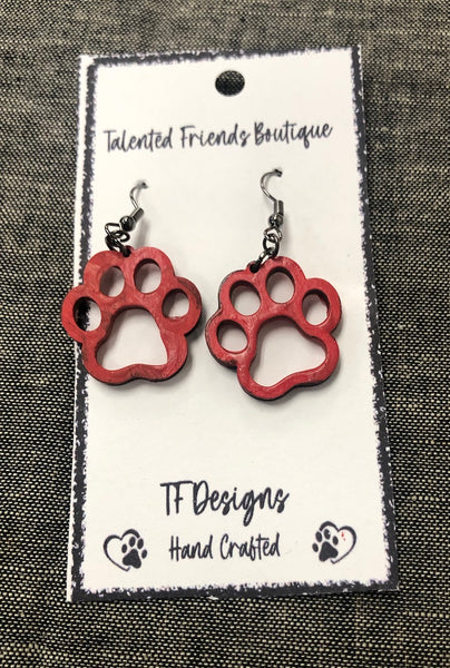 Red & Black Spirit Earrings
