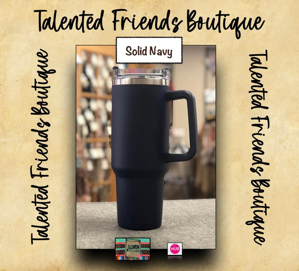 Holiday Shopping Special Miss Solid Amber Tumbler W/Handle