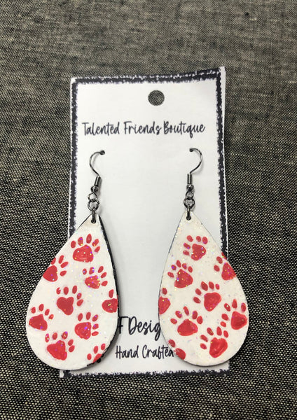 Red & Black Spirit Earrings