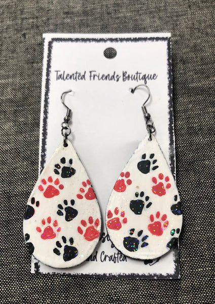 Red & Black Spirit Earrings