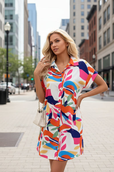Miss Looking For Fun Dress - White