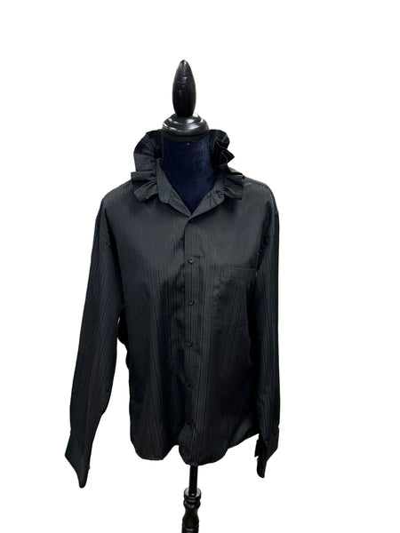 TF Refashioned Ruffle Collar Shirts