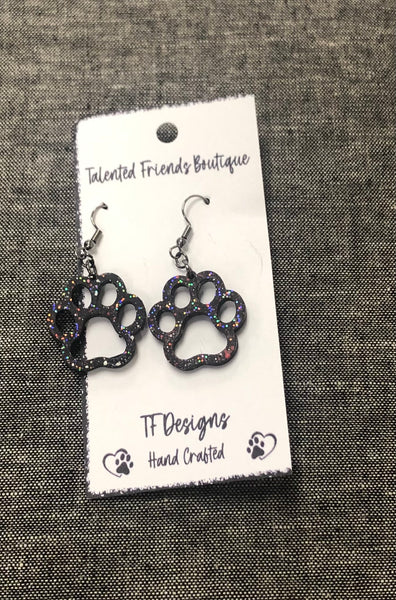 Red & Black Spirit Earrings