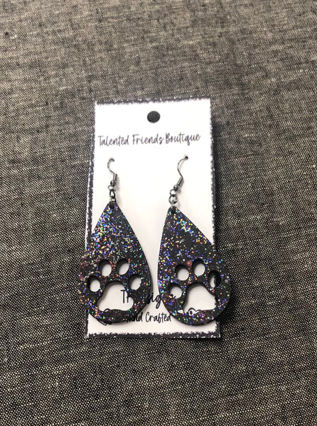 Red & Black Spirit Earrings