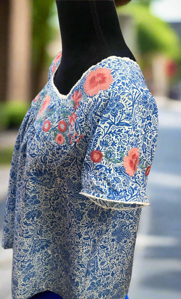 Miss Floral Goals Top